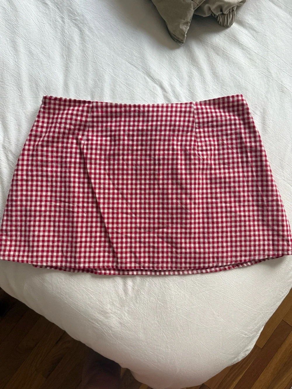 Princess Polly Red & White Gingham Mini Skirt - Picture 6 of 8